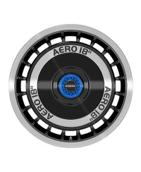 Jante ALU, Ronal R50 REV-M BLACK FRONT POLISHED 8X18 5/ 120 ET50 , Alésage 65.1