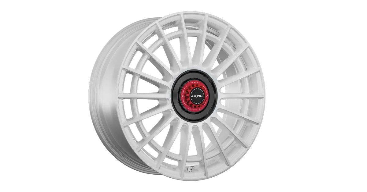 Jante ALU, Ronal R73 REV-R Rally white 9.5X19 5/ 114.3 ET45.1 , Alésage 64.28