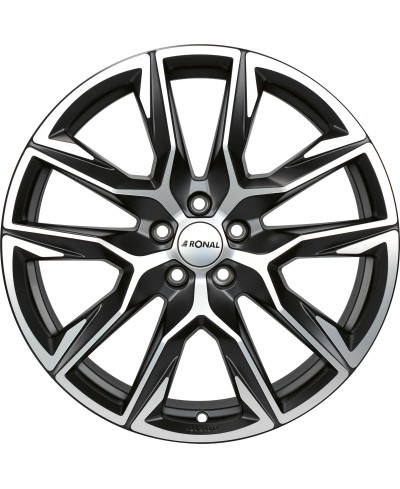 Jante ALU, Ronal R71 Orbit Grey matt , Front polish 9.5X21 5/ 114.3 ET40 , Alésage 76