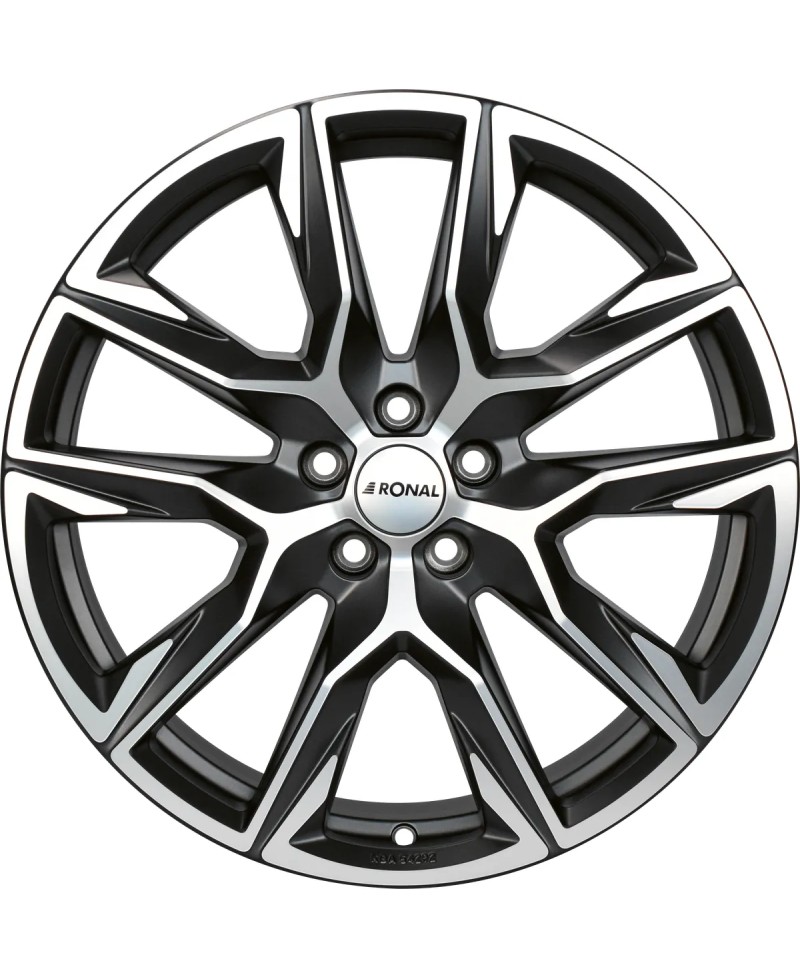 Jante ALU, Ronal R71 Orbit Grey matt , Front polish 9.5X21 5/ 114.3 ET40 , Alésage 76