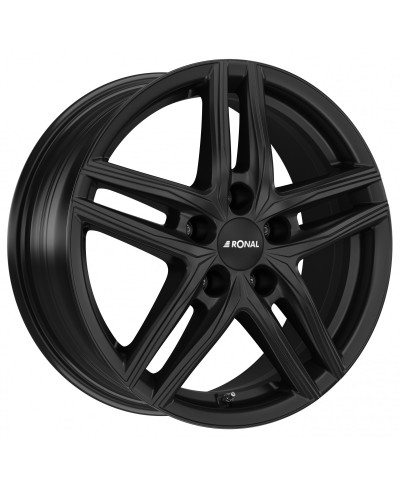 Jante ALU, Ronal R65 Jetblack-matt 7X17 4/ 108 ET20 , Alésage 65.03