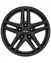 Jante ALU, Ronal R65 Jetblack-matt 7X17 4/ 108 ET20 , Alésage 65.03