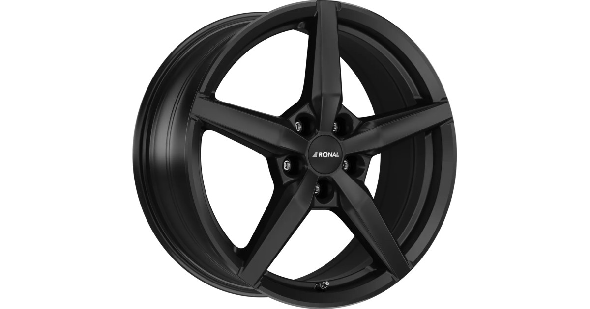 Jante ALU, Ronal R69 Jetblack-Matt 8X18 5/ 114.3 ET40 , Alésage 82