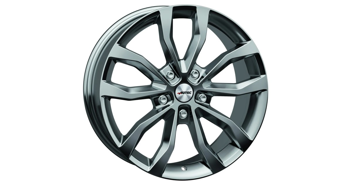 Jante ALU, Autec UTECA Titane Silver  9.5X19 5/ 112 ET38,  Alésage 66.6