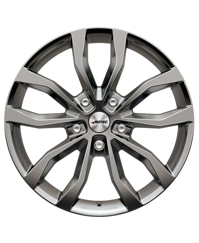 Jante ALU, Autec UTECA Titane Silver  9.5X19 5/ 112 ET38,  Alésage 66.6