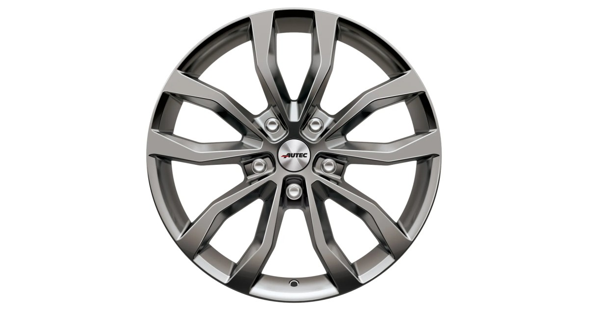Jante ALU, Autec UTECA Titane Silver  9.5X19 5/ 112 ET38,  Alésage 66.6