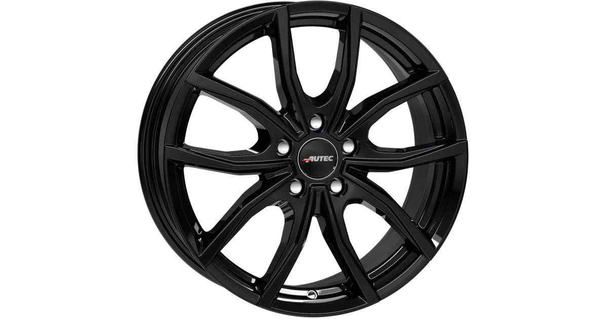 Jante Alu Autec Vidron Black 7x18 5x112 ET45  , Alésage 57.1
