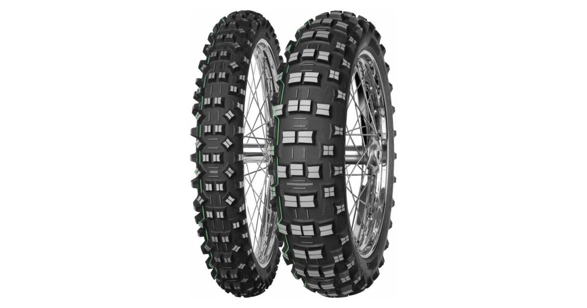 Pneu moto,  Mitas TERRA FORCE-EF Superlight Green 90/90-21 54R TT FIM  (3-21)