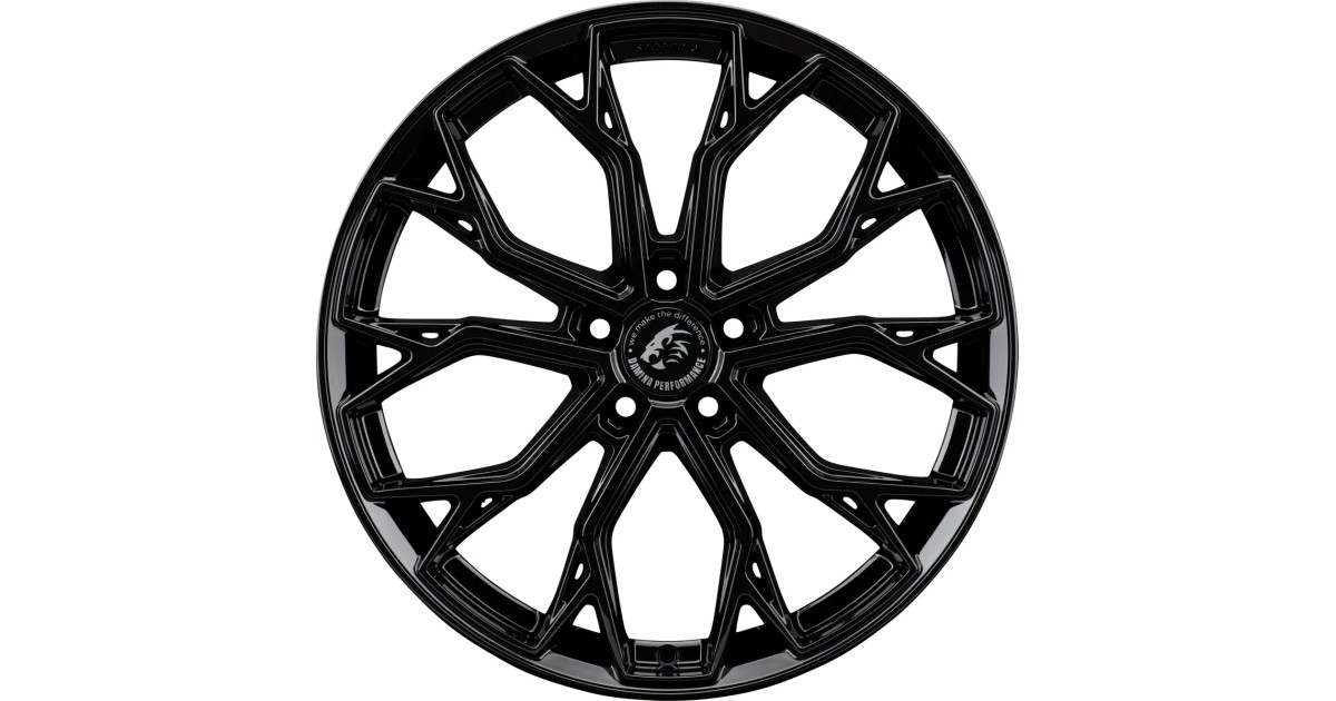 Jante ALU, Damina Performance DM18 Black painted 8X18 5/120 ET45, Alésage 72.6