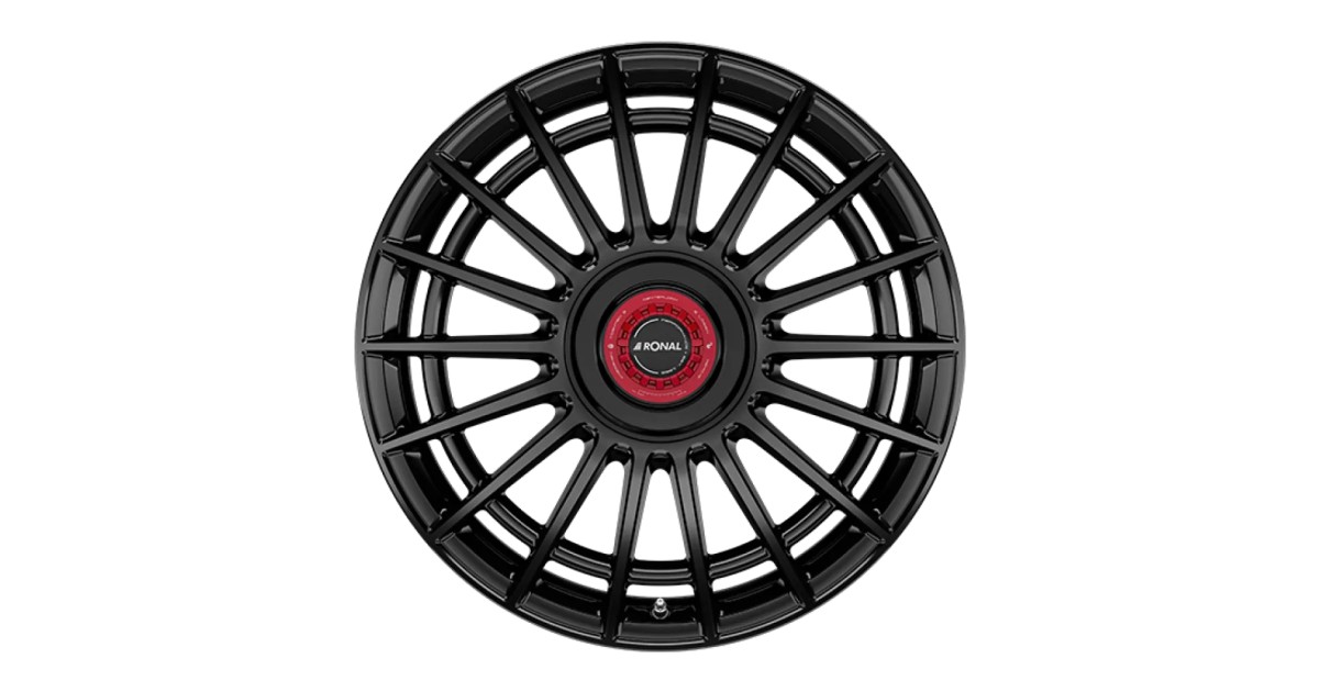Jante ALU, Ronal R73 REV-R Jetblack matt 8X18 5/ 112 ET45.1 , Alésage 66.6
