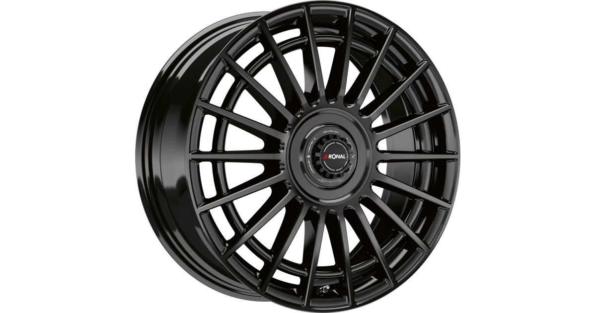 Jante ALU, Ronal R73 REV-B Jetblack matt 8X18 5/ 112 ET45.1 , Alésage 66.6