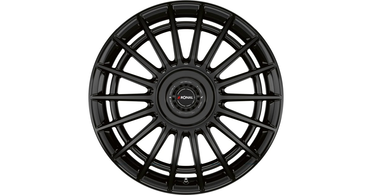 Jante ALU, Ronal R73 REV-B Jetblack matt 8X18 5/ 112 ET45.1 , Alésage 66.6