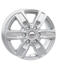 Jante ALU, Autec Quantro 6 Argent brillant 7X17 6/ 120 ET45, Alésage 74.60
