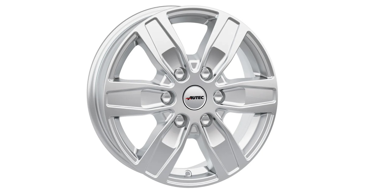 Jante ALU, Autec Quantro 6 Argent brillant 7X17 6/ 120 ET45, Alésage 74.60