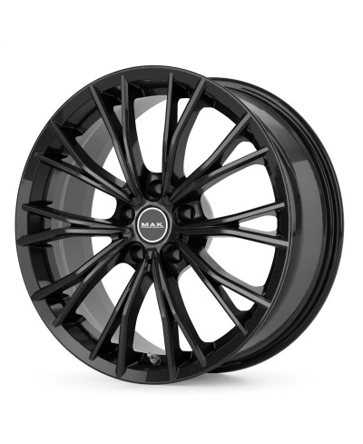 Jante Alu MAK  MARK Gloss Black 7,5x17 5x120 ET34 , Alésage 72.6