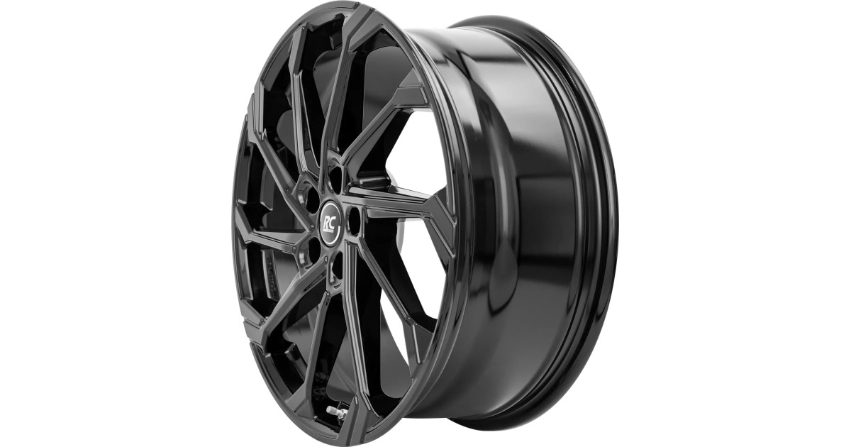 Jante Alu RC Design RC36 Gloss Black 8,5x20 5x114.3 ET37 , Alésage 66.1