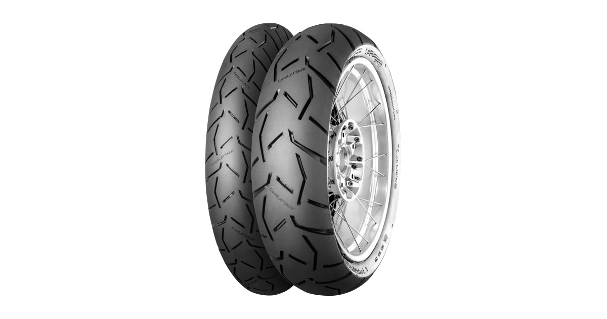 Pneu moto,  Continental TRAILATTACK 3 Rear 130/ 80-17   65S TT