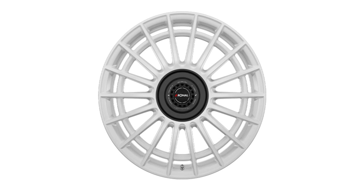 Jante ALU, Ronal R73 REV-B Rally white 8X18 5/ 112 ET40.1 , Alésage 66.6