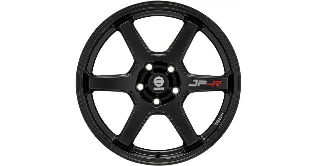 Jante ALU, SPARCO JP-R Matt Black 8X17 5/ 100 ET40 , Alésage 63.4