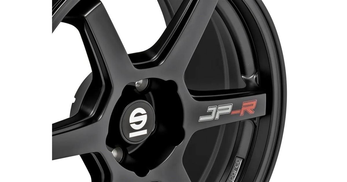 Jante ALU, SPARCO JP-R Matt Black 8X17 5/ 114.3 ET40, Alésage 73.1