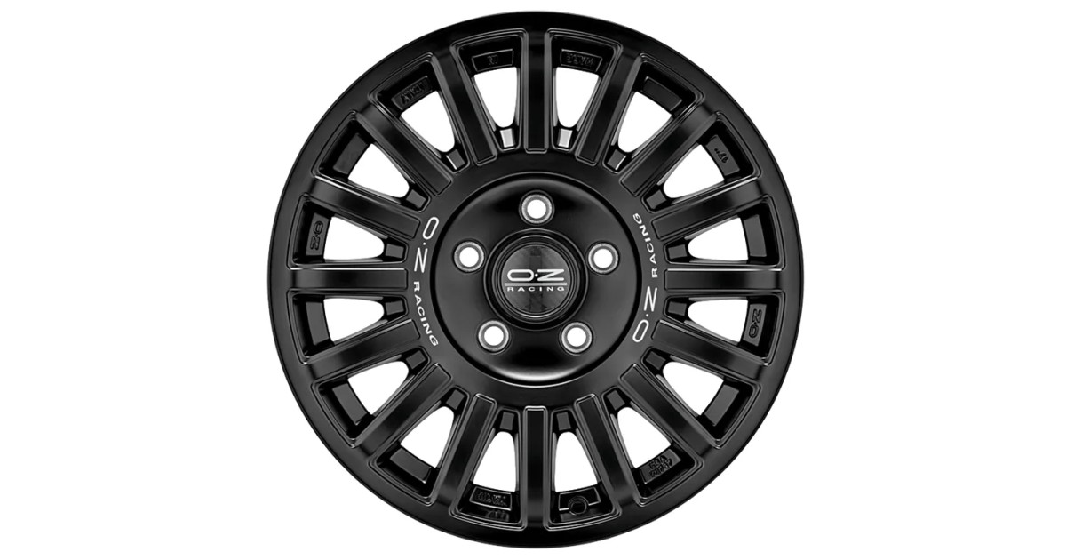 Jante ALU, OZ Racing Rally Raid Matt Black Silver Lettering 8.5X18 5/ 130 ET32 , Alésage 71.6