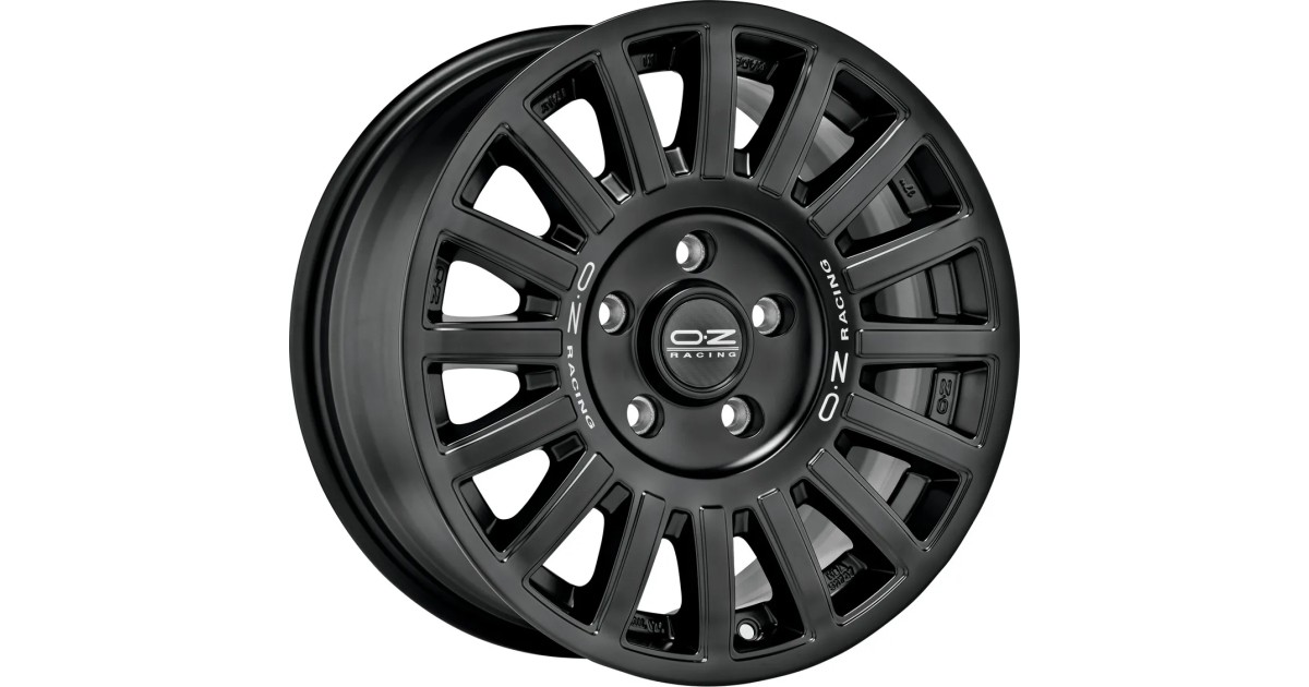 Jante ALU, OZ Racing Rally Raid Matt Black Silver Lettering 8X17 6/ 130 ET37, Alésage 84.1