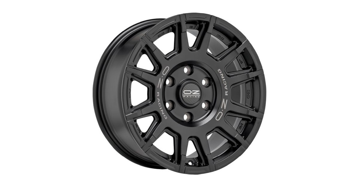 Jante ALU, OZ Rally Legend Matt Black + Dark Lettering 9X20 6/ 132 ET45 , Alésage 74.4