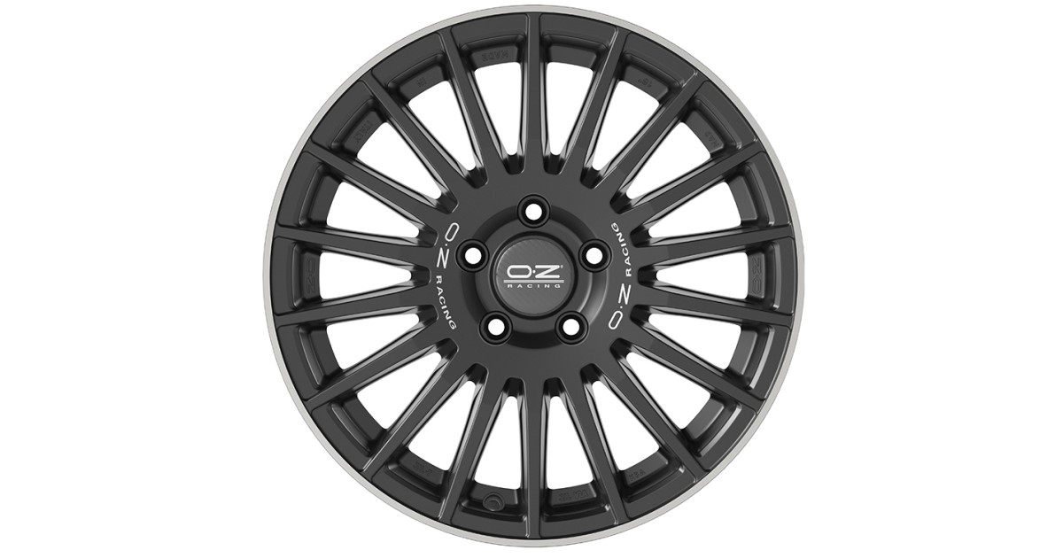 Jante ALU, OZ Rally Desert Matt Black , Diamond Lip 8X18 5/ 112 ET45 , Alésage 79