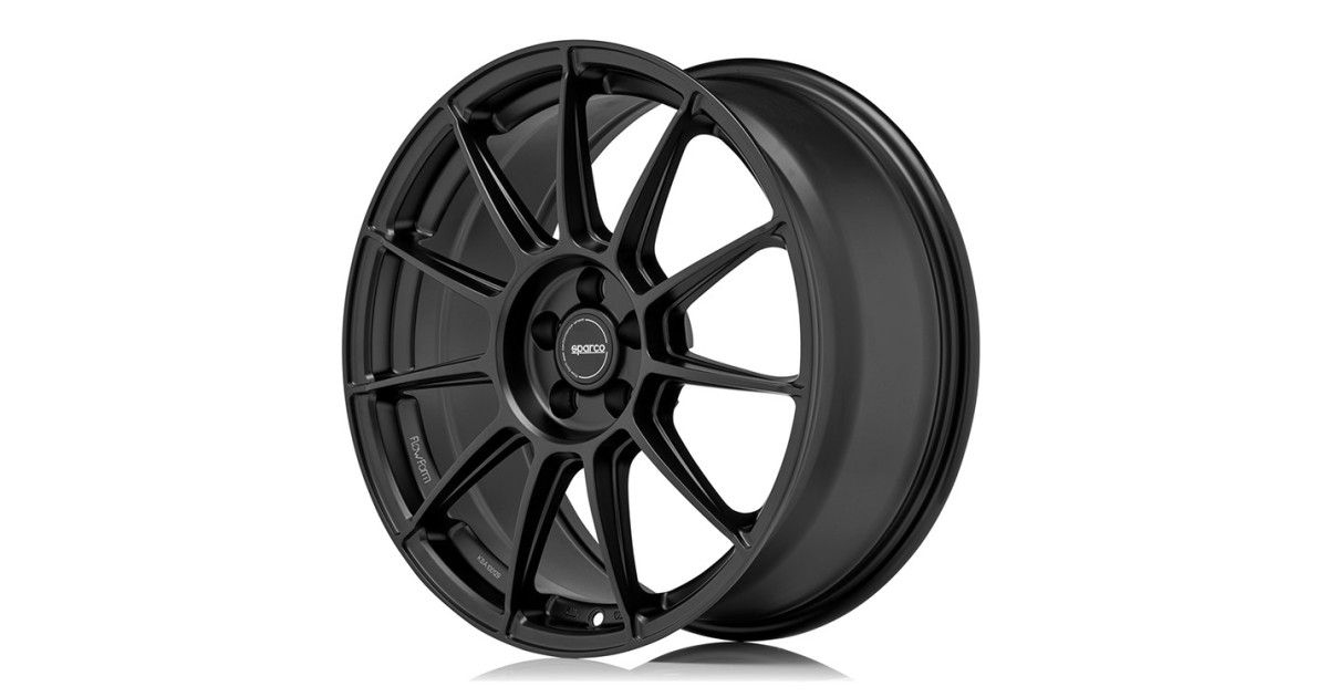 Jante ALU, SPARCO FF4 Matt Black 9.5X18 5/ 120 ET33 , Alésage 72.6