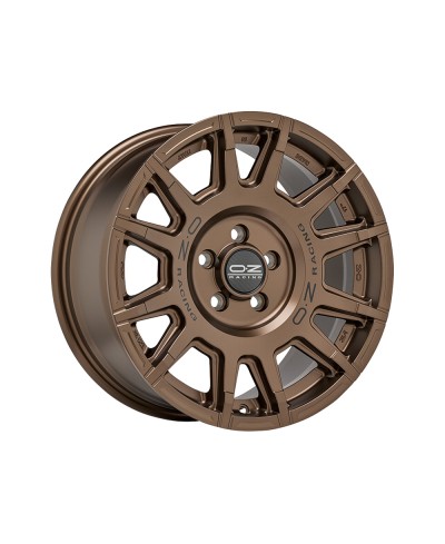 OZ Rally Legend Matt Bronze + Dark Lettering