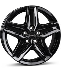 Jante Alu BORBET CWZ Black glossy 7,5x18 5x120 ET43 , Alésage 65.1
