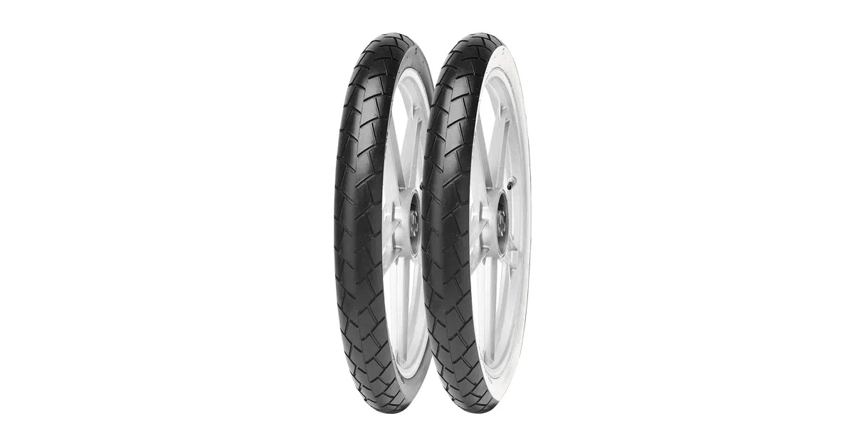 Pneu mobylette,  Mitas MC 11 Front/ Rear  2-17 31J TL