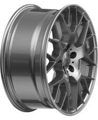 Jante ALU, Wheelworld - 2DRV WH47 Daytona Gris laqué , Bord poli  9X20 5/ 114.3 ET35, Alésage 72.6