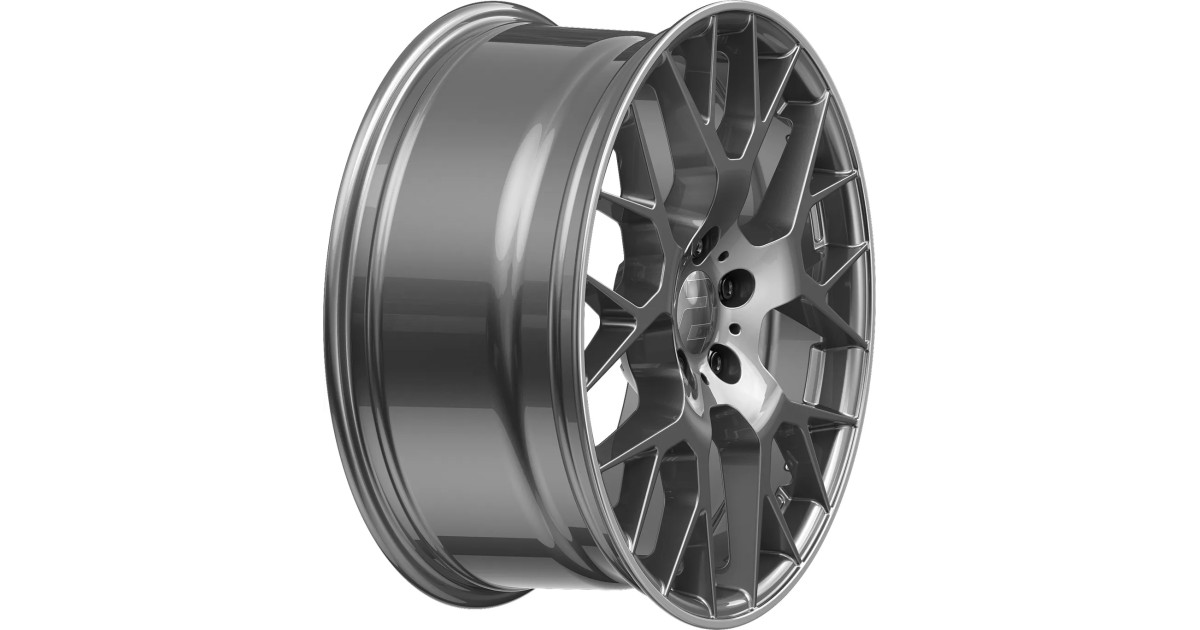 Jante ALU, Wheelworld - 2DRV WH47 Daytona Gris laqué , Bord poli  9X20 5/ 114.3 ET35, Alésage 72.6
