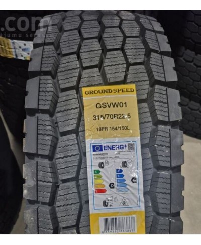 Pneu GROUNDSPEED GSVW01 , 315/ 80 R22.5 156/ 150L , 3PMSF