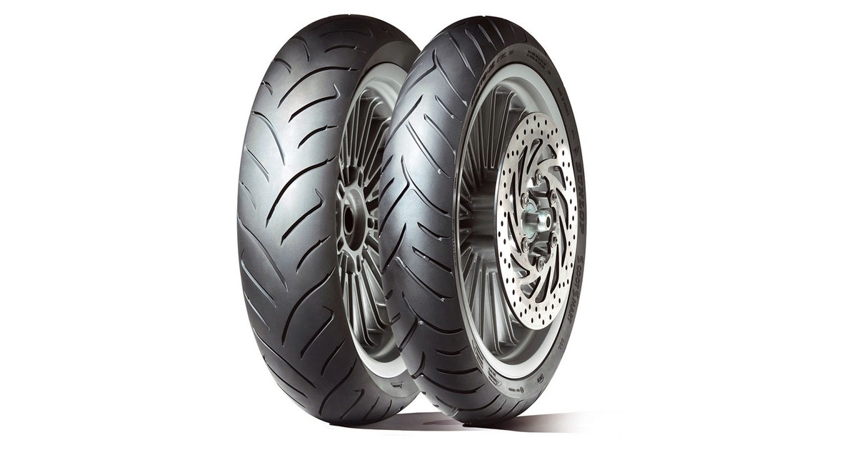 Pneu scooter,  Dunlop ScootSmart Front/ Rear 100/ 80-10 53L TL