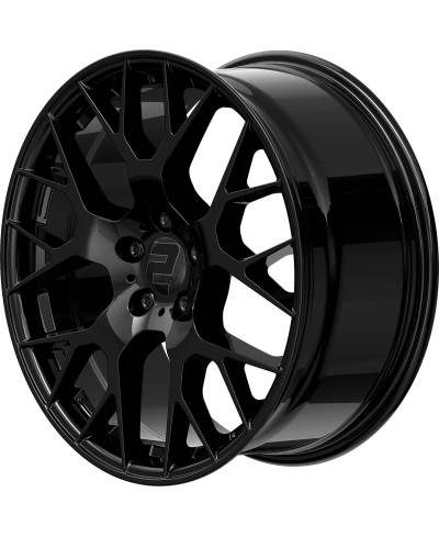 Jante ALU, Wheelworld - 2DRV WH47 Noir brillant laqué 8.5X19 5/ 112 ET35 , Alésage 66.6