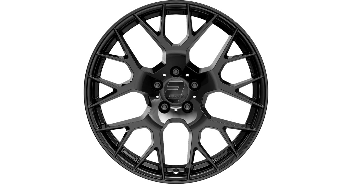 Jante ALU, Wheelworld - 2DRV WH47 Noir brillant laqué 8.5X19 5 /112 ET40 , Alésage 66.6