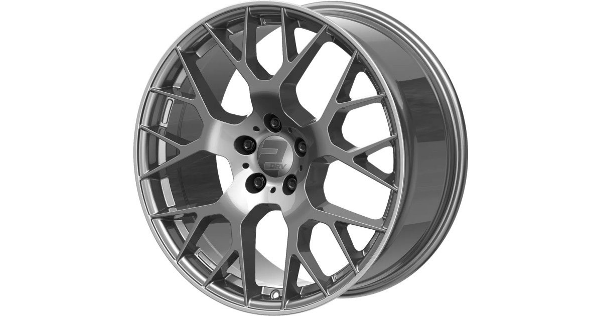 Jante ALU, Wheelworld - 2DRV WH47 Daytona Gris laqué , Bord poli  8.5X19 5/ 112 ET3, Alésage 66.6