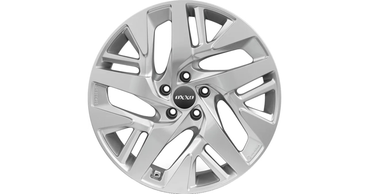 Jante Alu OXXO Pulse Pro Silver (OX27) 7,5x19 5x108 ET43,5 , Alésage 63.4