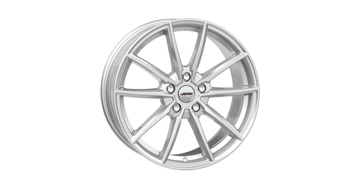Jante Alu Autec Skara Argent brillant  8x18 5x112 ET32,5 , Alésage 66.6