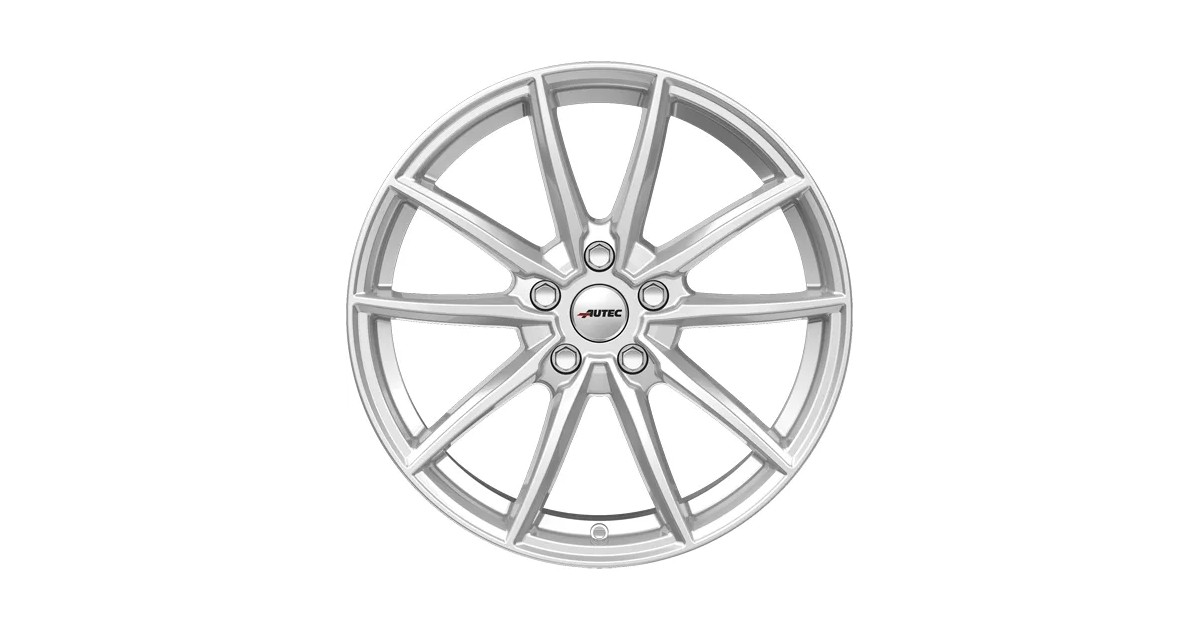 Jante Alu Autec Skara Argent brillant  8x18 5x112 ET32,5 , Alésage 66.6
