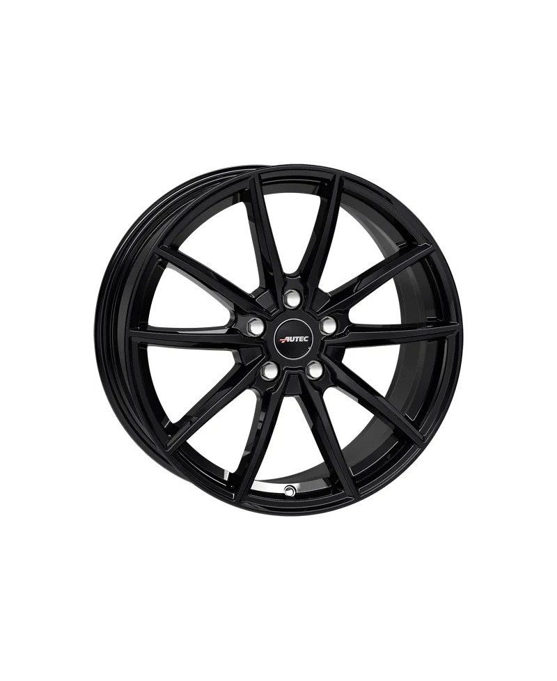 Jante Alu Autec Skara Black 8x18 5x112 ET32,5 , Alésage 66.6