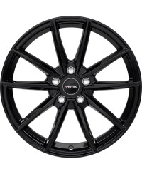 Jante Alu Autec Skara Black 8x18 5x112 ET32,5 , Alésage 66.6