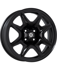 Jante Tole/ Acier, ALCAR , ERION 04 Black , No 200104B , 6.5x16 ET43 4x100 ,Alésage 60.1 , Twingo E-Tech , Clio VI
