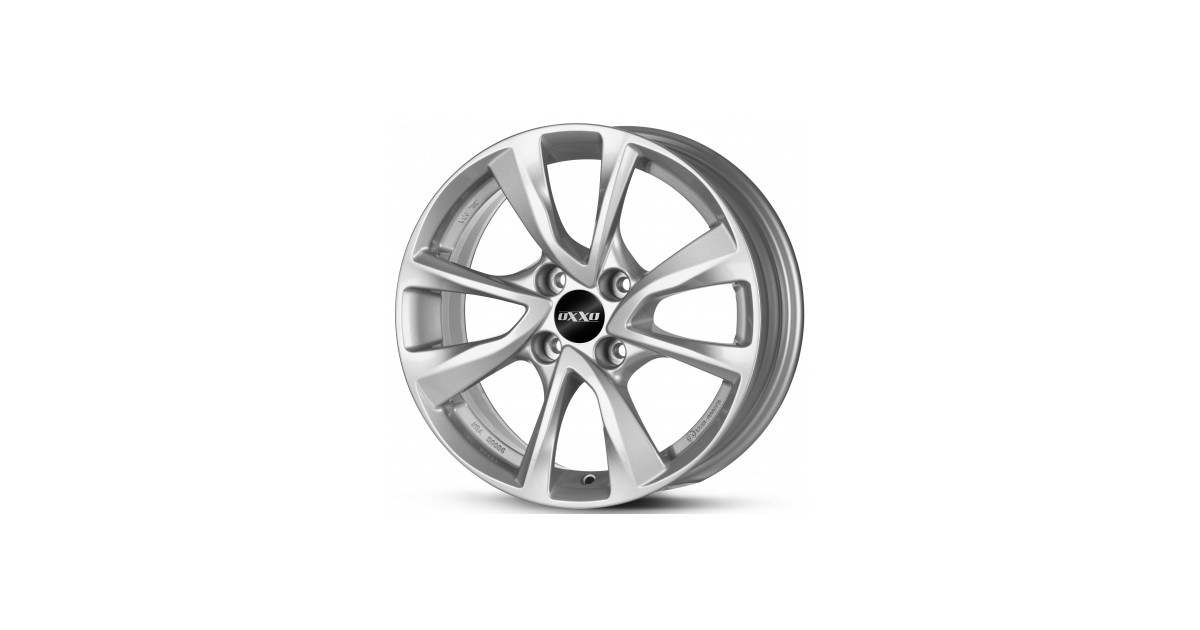 Jante Alu OXXO Oberon 4 Silver (OX07) 5,5x15 4x100 ET36, Alésage 54.1