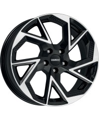 Jante Alu Dezent AP dark , Noir face polie 7,5x18 5x108 ET44 , Alésage 65.1