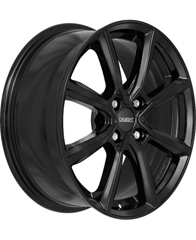 Jante Alu Dezent TN Black 7x18 4x108 ET35 , Alésage 65.1