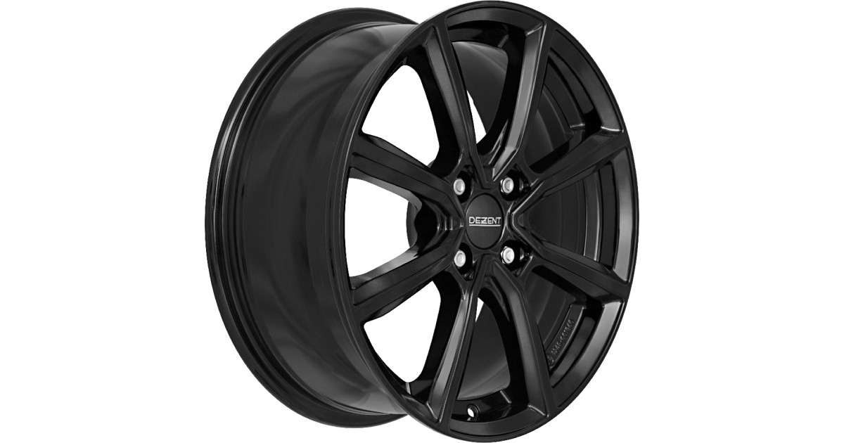 Jante Alu Dezent TN Black 7x18 4x108 ET35 , Alésage 65.1