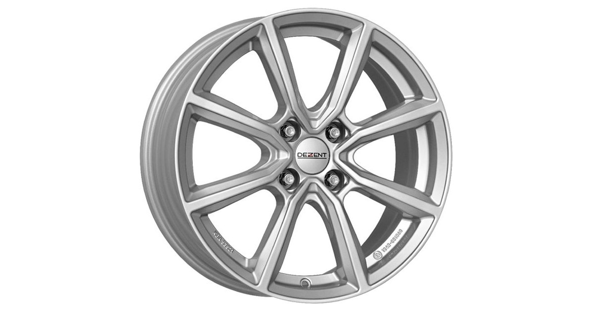 Jante Alu Dezent TN Silver 7x18 4x108 ET27 , Alésage 65.1